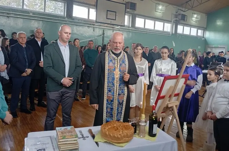 Школска слава Свети Сава обиљежена у ЈУ ОШ „Петар Кочић“, Бродац.